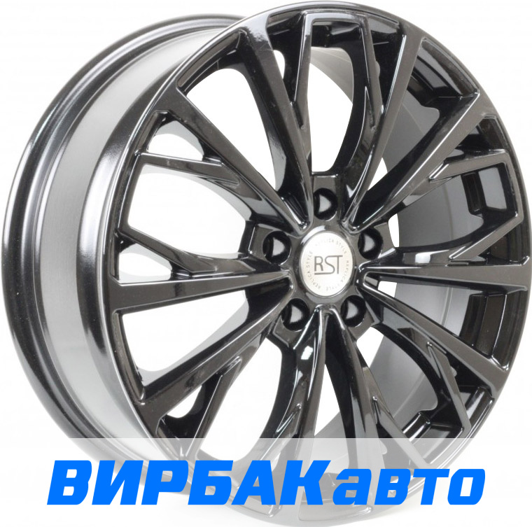 Купить литые диски RST R038 18" PCD 5/112 7j ET 46 ЦО 66,6, черный ...